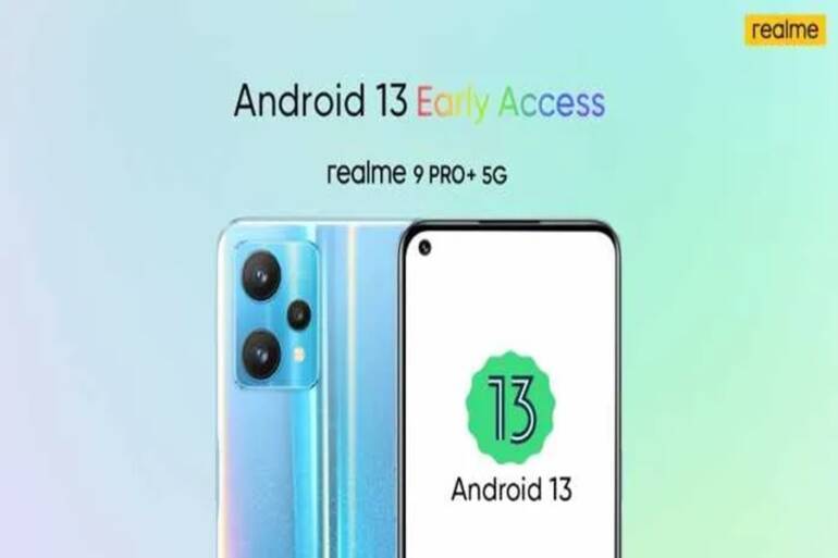 realme 9 pro plus Android 13