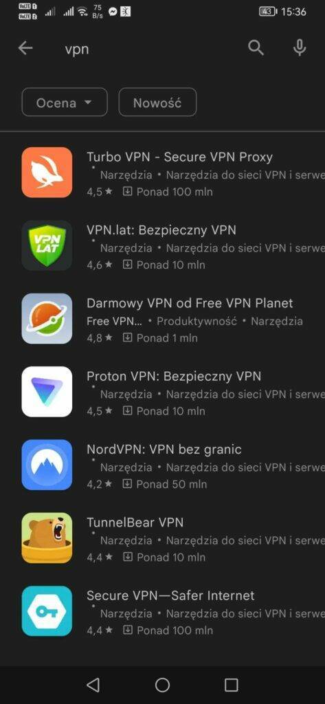 apki VPN Google Play