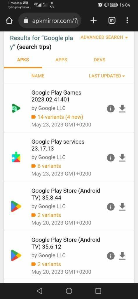afkmirror Google Play Store