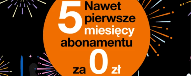 Orange promocja 0 zł