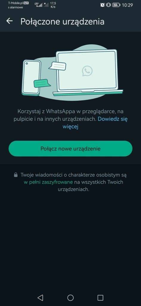 WhatsApp na dwóch telefonach