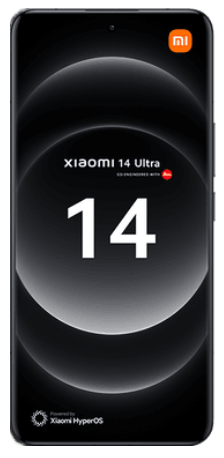 grafika przedstawiająca telefon Xiaomi 14 Ultra
