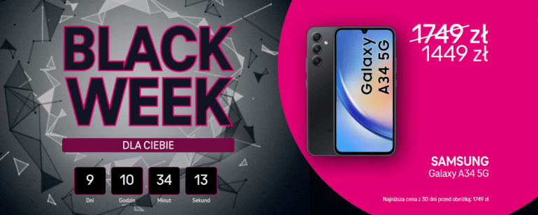promocja Black Friday 2023 T-Mobile Polska