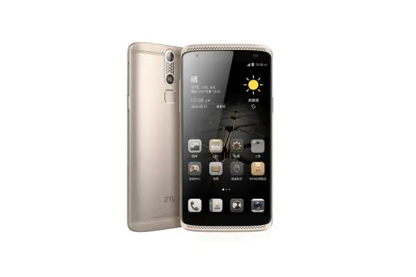 grafika przedstawiająca smartfona ZTE Axon Mini