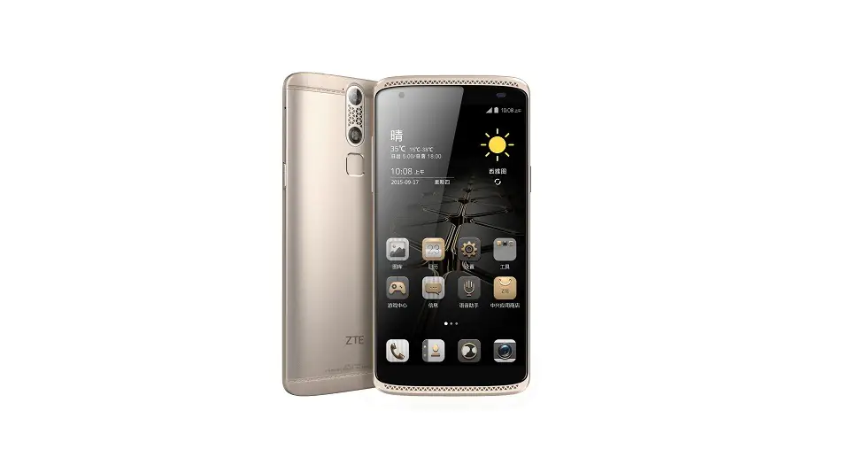 grafika przedstawiająca smartfona ZTE Axon Mini