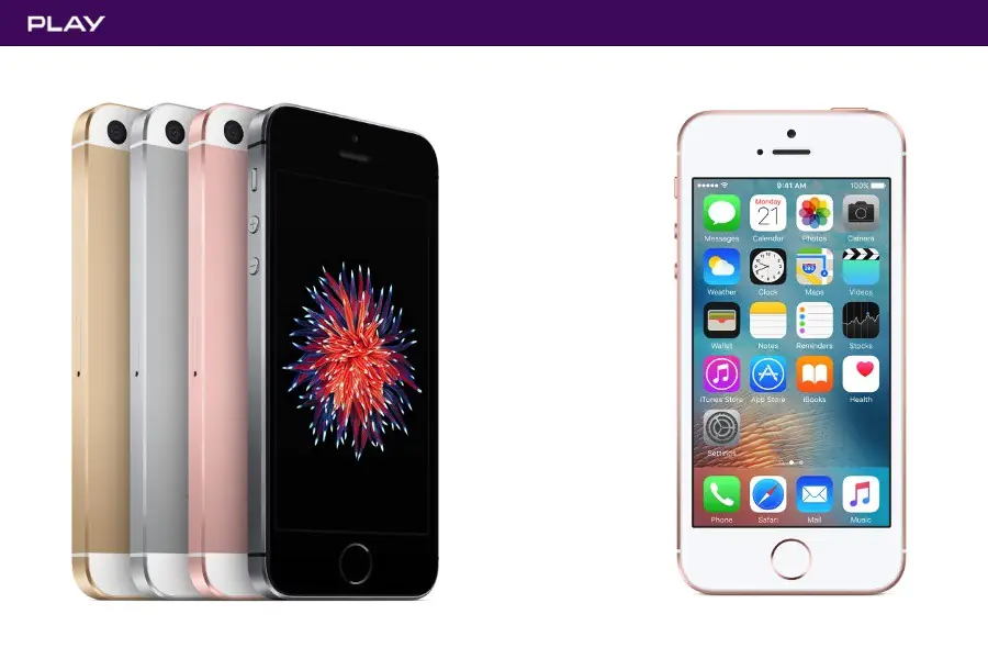 iPhone SE 32 i 128 GB w Play