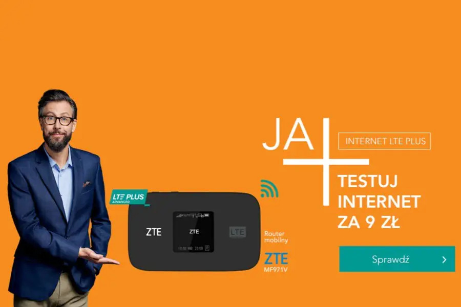 Plus testowanie LTE
