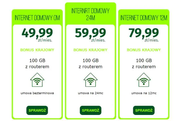 Internet domowy Lajt