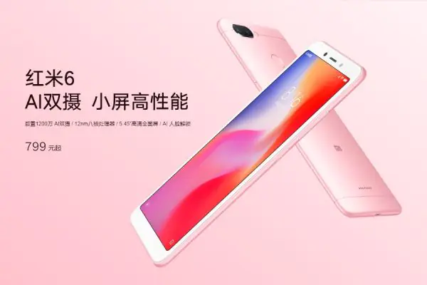 Xiaomi Redmi 6 premiera