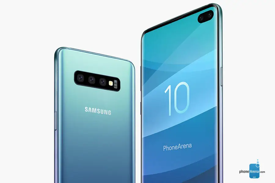 Galaxy S10 render