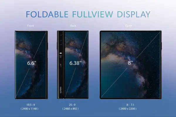 składany Huawei Mate X