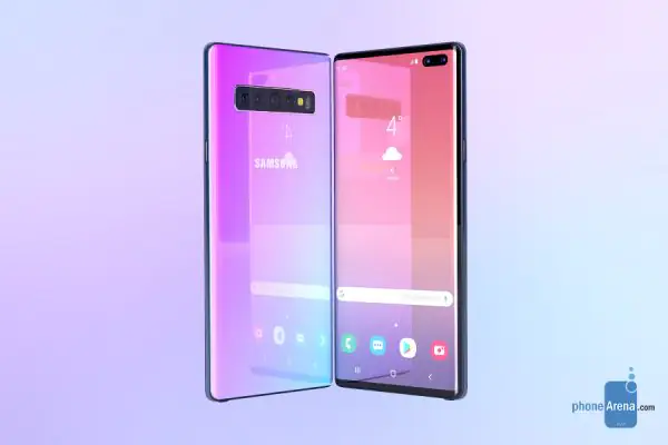 Galaxy Note 10 Pro koncept