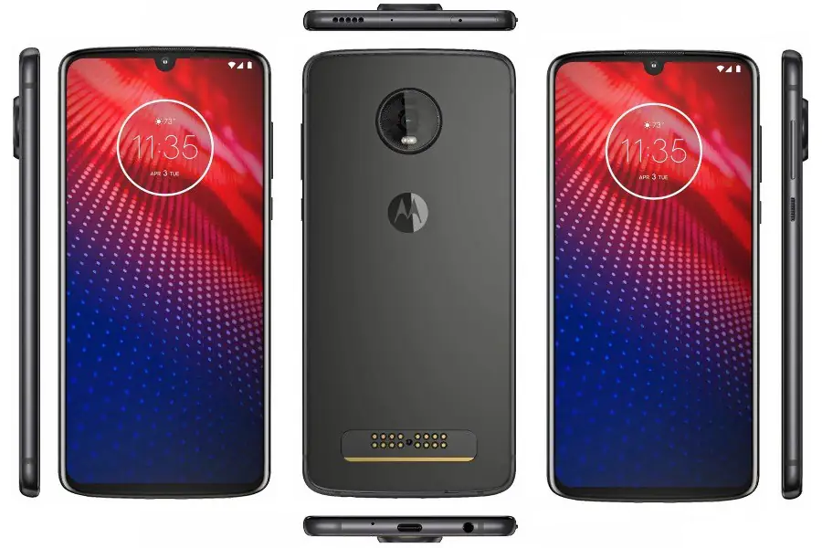 Moto Z4 render