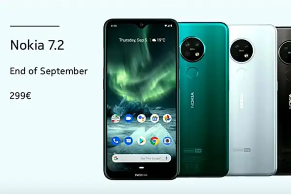 Nokia 7.2 debiut