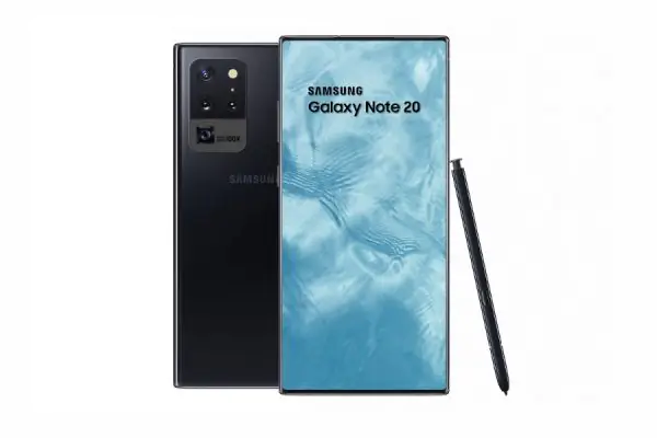 Samsung Galaxy Note 20 render
