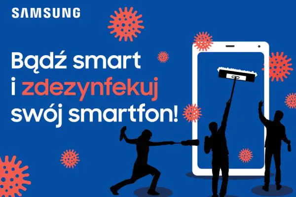 Samsung dezynfekcja telefonów UV-C