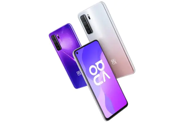 grafika przedstawiająca smartfona Huawei Nova 7 SE