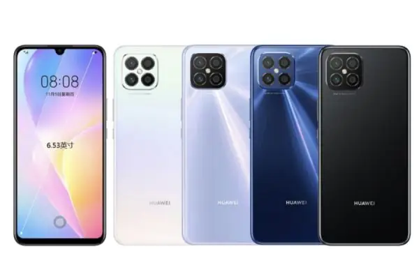 grafika przedstawiająca smartfona Huawei-Nova-8-SE