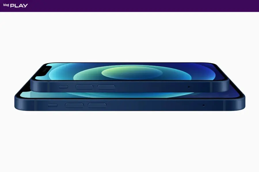 grafika przedstawiająca smartfona iPhone 12 oferta Play