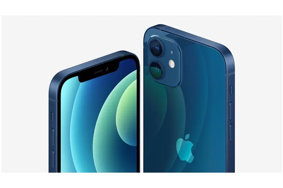 grafika przedstawiająca smartfona iPhone 12