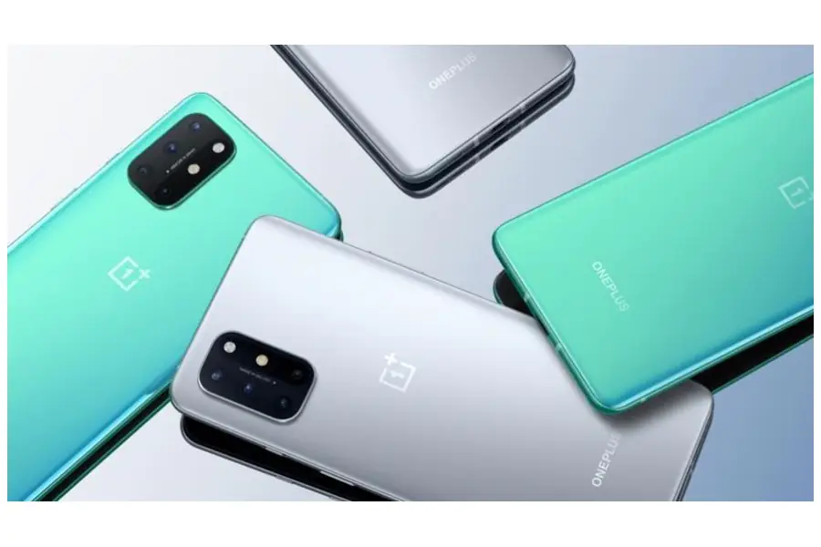 grafika przedstawiająca smartfona OnePlus 8T series