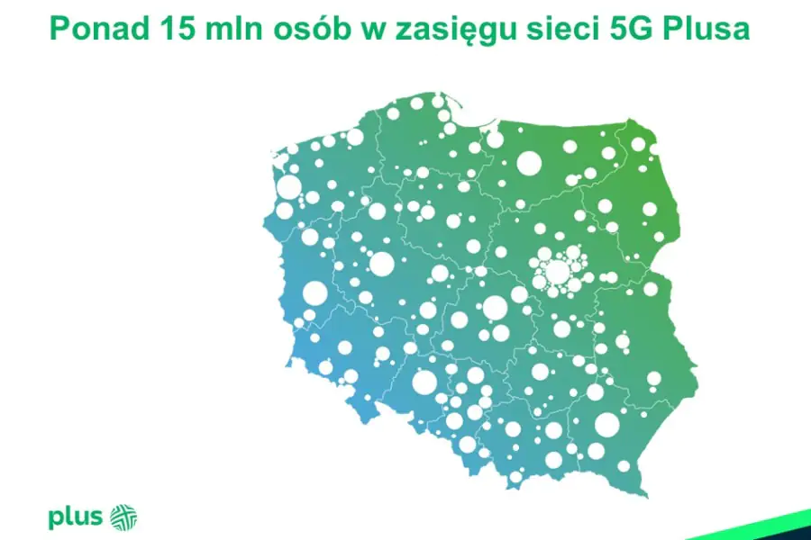 Plus zasięg 5G