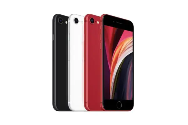 grafika przedstawiająca telefon iPhone SE 3