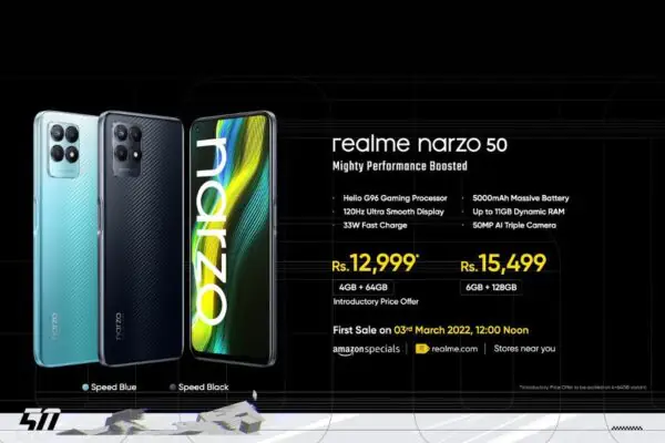 realme Narzo 50