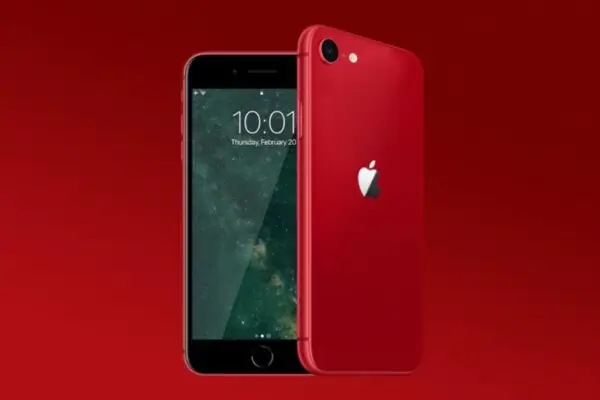 grafika przedstawiająca telefon iPhone se 3 2022