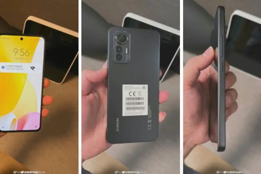 Xiaomi 12 Lite przecieki