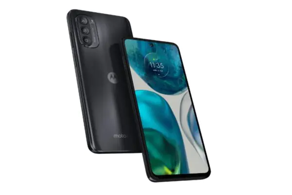 grafika przedstawiająca telefon Motorola G52 5G