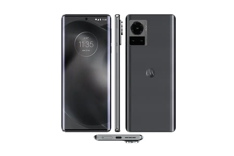 grafika przedstawiająca telefon Motorola X30 Pro