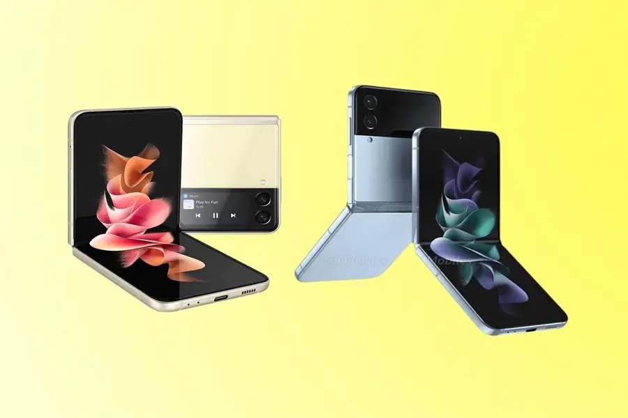 Samsung Galaxy Z Flip 3 and renders Galaxy Z Flip 4