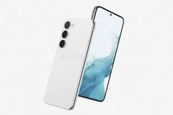 Samsung Galaxy S23 render wyciek