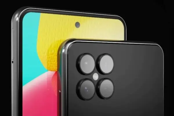 grafika przedstawiająca telefon Samsung Galaxy M54