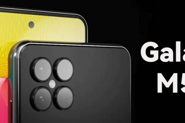 grafika przedstawiająca telefon Samsung Galaxy M54 5G