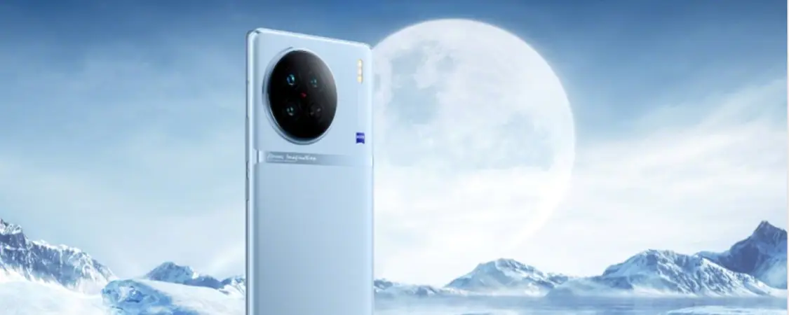 grafika przedstawiająca smartfona vivo X90