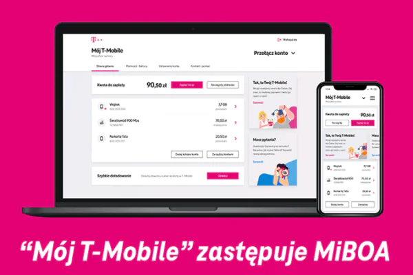 Mój T-Mobile zastępuje MiBOA