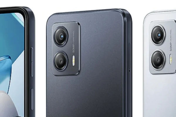 grafika przedstawiająca telefon Moto G53 global