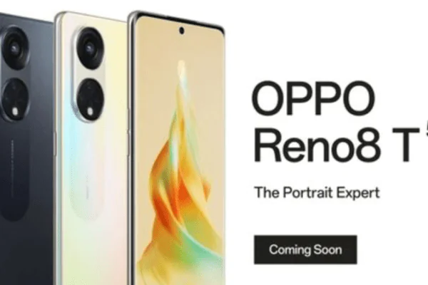 grafika przedstawiająca smartfona OPPO Reno 8T