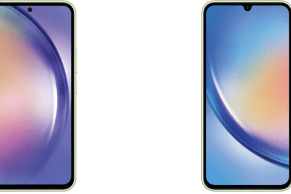 Samsung Galaxy A54 rendery