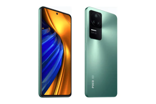 grafika prezentująca telefon POCO F5
