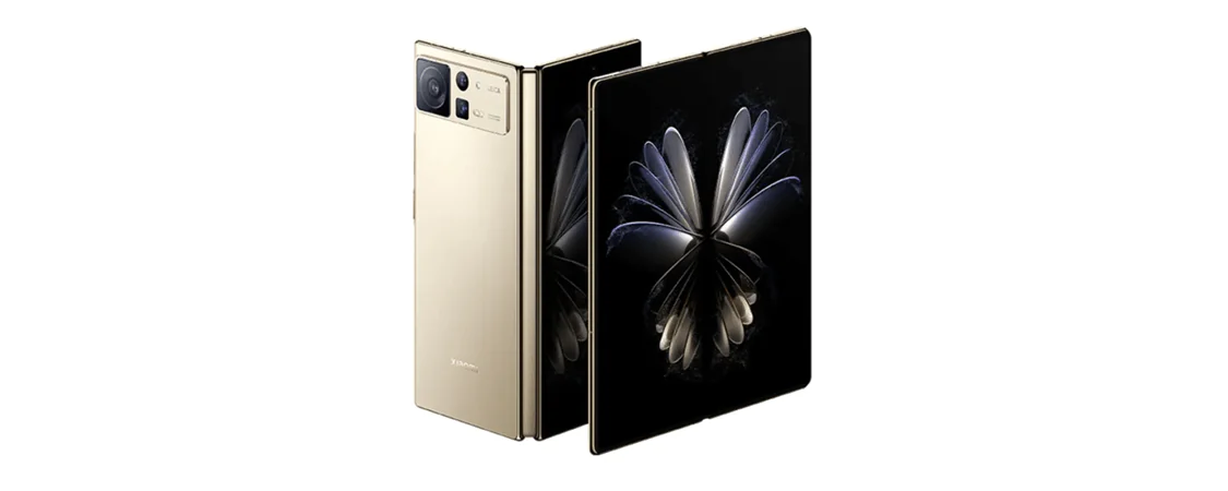 grafika przedstawiająca smartfona Xiaomi Mix Fold 2