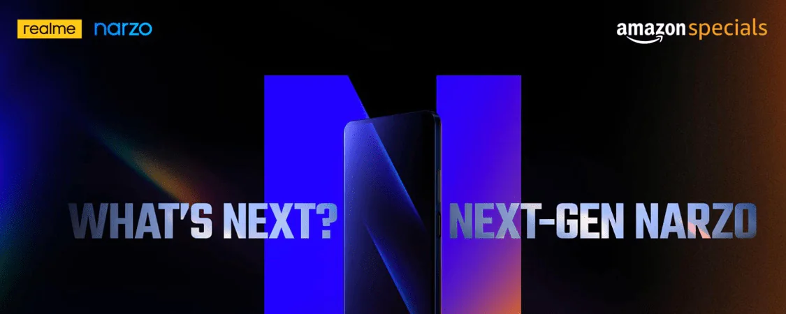 realme Narzo n55 teaser