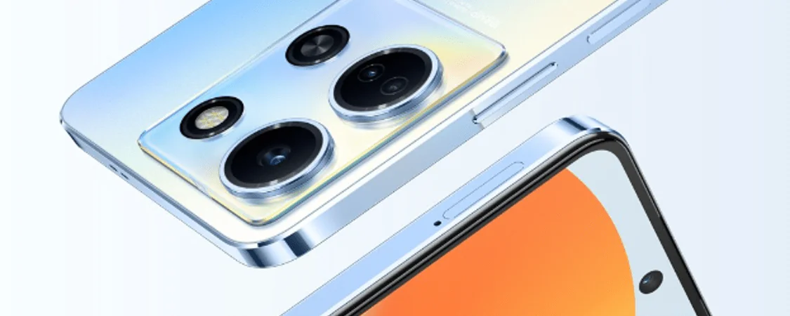 grafika przedstawiająca telefon Infinix Note 30 5G