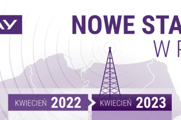Play nowe stacje kwiecień 2023