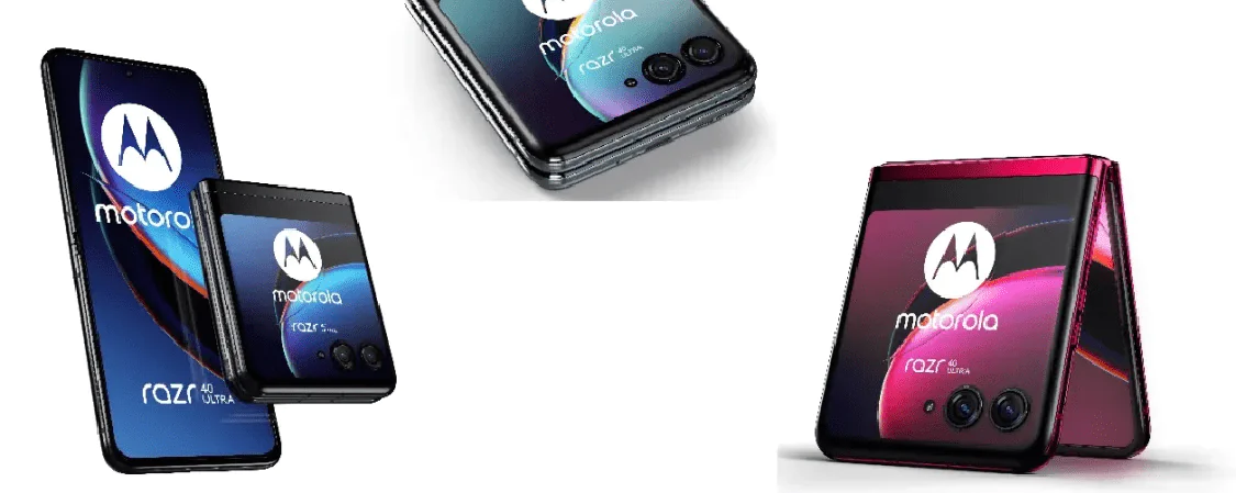 grafika przedstawiająca smartfona Razr 40 Ultra