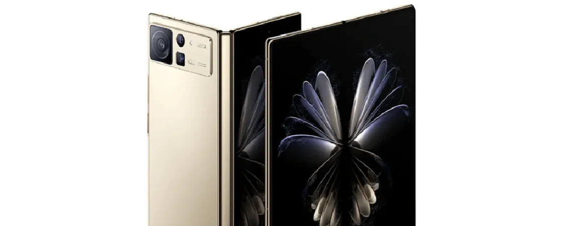 grafika przedstawiająca smartfona Xiaomi Mix Fold2