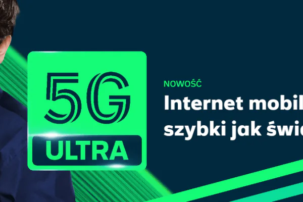 Internet mobilny 5G Ultra Plusa