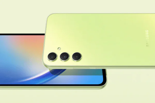grafika przedstawiająca smartfona Samsung Galaxy A34 5G